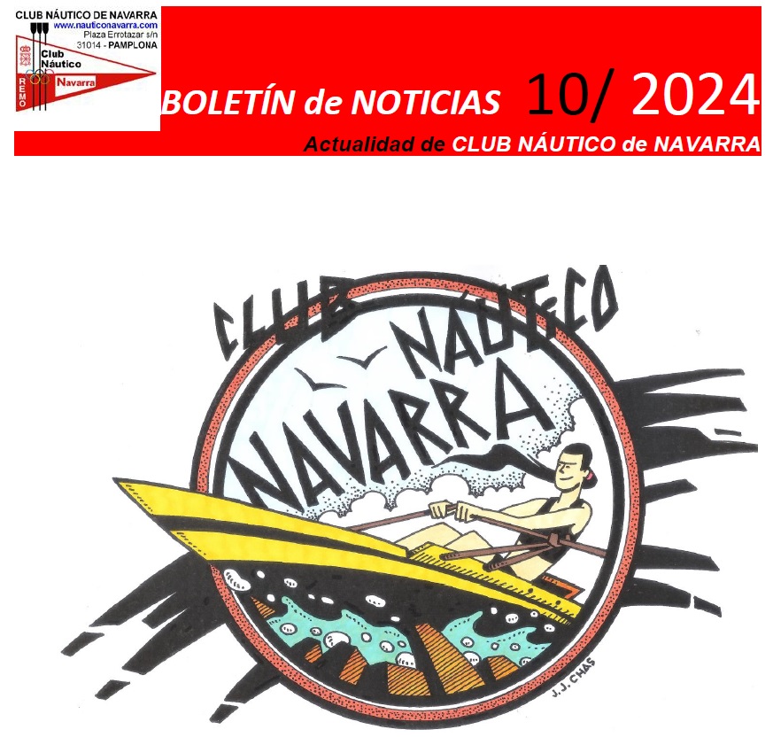 Bolet&iacute;n Noticias Club N&aacute;utico de Navarra 10/2024